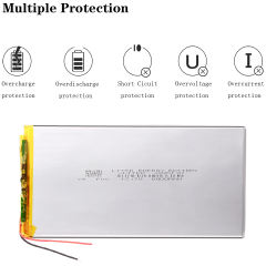 3285170 3.7V 6000MAH Liter energy battery polymer lithium ion battery battery for tablet pc 7 inch 8 inch 9inch