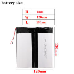 40120130 3.7v 9600mah Liter energy battery  Li-ion Battery Battery Cell For  V99 Tablet Pc