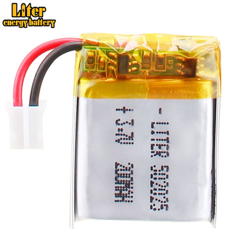 Liter energy battery 3.7V 502025 210MAH polymer lithium MP3 MP4 MP5 GPS Bluetooth small toys With 2pin PH 2.0mm Plug