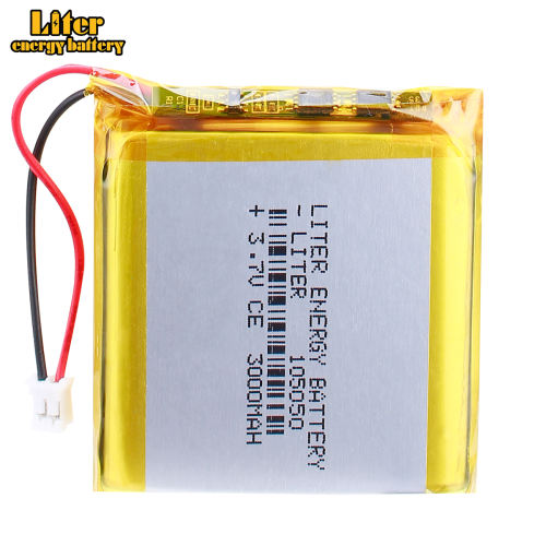 3.7V polymer battery 105050 3000mAh infrared signal device video communication transmitter module With 2pin PH 2.0mm Plug