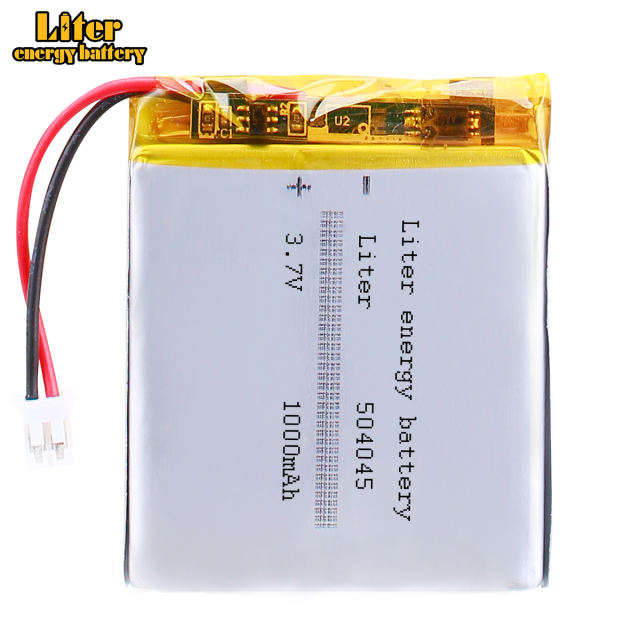 1000mAh 504045 3.7V Liter energy battery lithium polymer battery point reading machine battery pack medical device With 2pin PH 2.0mm Plug