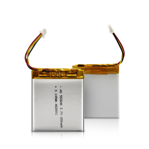 Rechargeable polymer battery 553640 3.7v 850mah lithium batteries for sale with UL2054 CB KC UN38.3