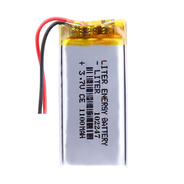 102247 3.7V 1100mAh BIHUADE Lithium Polymer LiPo Rechargeable Battery  For MP3 GPS PSP DVD video game Toys PAD E-books