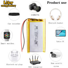 3.7V,3000mAH 104060 Liter energy battery Polymer lithium ion / Li-ion battery for tablet pc BANK,GPS,mp3,mp4