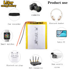 3.7V 5000mAH 105568 Liter energy battery Polymer lithium ion / Li-ion battery for tablet pc 7 inch 8 inch 9inch