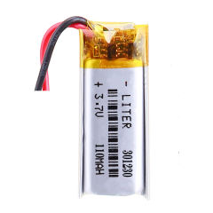 3.7 V 301230 110MAH BIHUADE Polymer lithium battery CE FCC ROHS MSDS quality certification