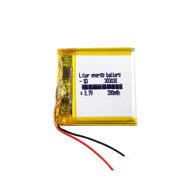 280mah 303030 3.7v BIHUADE Lithium Polymer Battery Tape Reading Business Pen Bluetooth Device