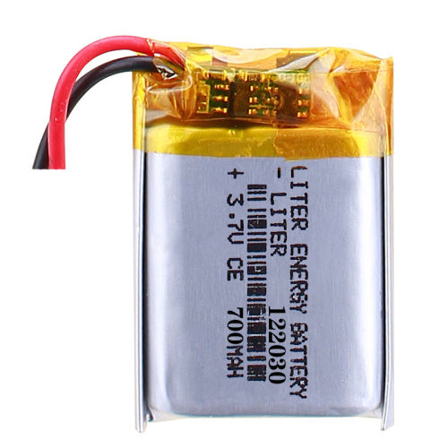 3.7V 122030 700mAh Rechargeable Li-ion Battery For bluetooth headset MP3 MP4 speaker mouse recorder