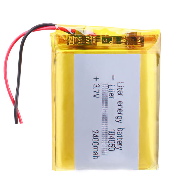 2400mAh 3.7V 104050 BIHUADE Rechargeable for Dvr GPS MP4 MP5 Tablet PC Laptop Power Bank Electronic Toys Driving Recorder