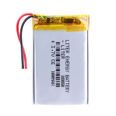 3.7V 1600mAh 103050 Lithium Polymer Li-Po Rechargeable Battery For Mp3 MP4 GPS PSP DVD mobile video game PAD E-books