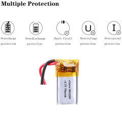3.7V 301220 70mah Liter energy battery MP3 camera pen bluetooth headset wireless mouse battery