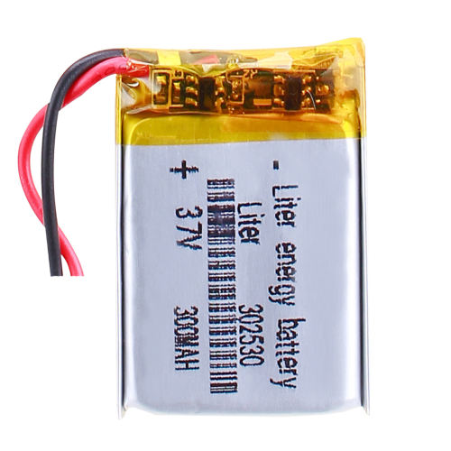 Size 302530 3.7v 300mah Liter energy battery Lithium Polymer Battery With Board For Mp4 Digital Products