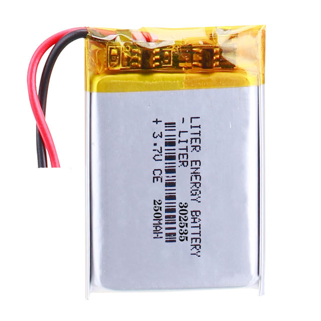 Size 302535 3.7v 250mah Liter energy battery Lithium Polymer Battery With Board For Digital Products