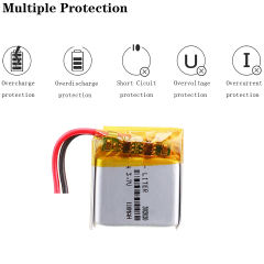 3.7V 110mAh 302020 BIHUADE Polymer lithium ion / Li-ion battery for speaker,MP5,Bluetooth earphone,MP3,MP4,SMART WATCH