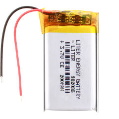 302035 3.7v 200mah BIHUADE Lithium Polymer Battery Mp3 Mp4 Bluetooth Lithium Battery Small Stereo Bluetooth Gps