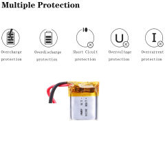 3.7V 60mAh 301215 Lithium Polymer Li-Po li ion Rechargeable Battery cells For Mp3 MP4 MP5 GPS mobile bluetooth