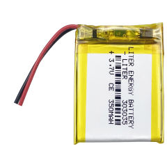 3.7V 350mAh 303035 Lithium Polymer Rechargeable Battery For Mp3 Mp4 PAD DVD DIY E-book bluetooth Liter energy battery
