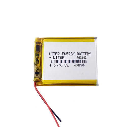 3.7V lithium polymer battery 303442 400mah Liter energy battery MP3 MP4 MP5 GPS Bluetooth little toy game