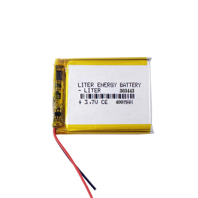 3.7V 400mAH 303443 BIHUADE polymer lithium ion battery for GPS,mp3,mp4,mp5,dvd,bluetooth,model toy mobile bluetooth