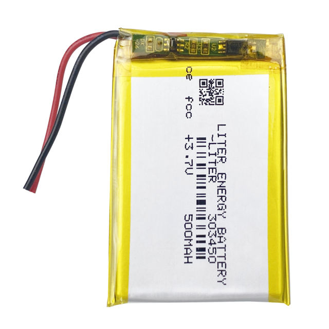 3.7V 303450 500mah BIHUADE lithium polymer battery quality goods of CE FCC ROHS certification authority