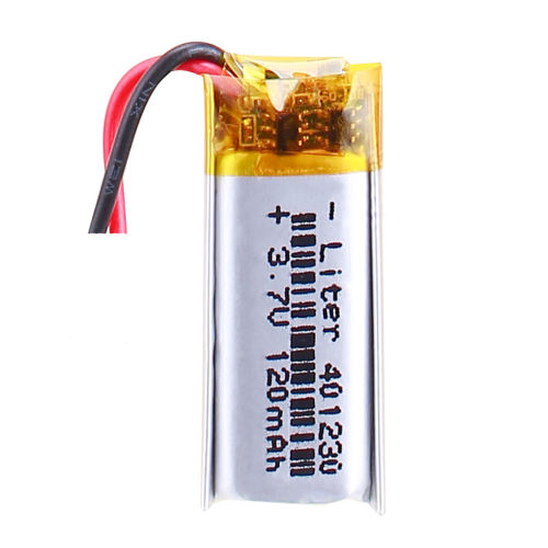 3.7 V 401230 120mah Liter energy battery  polymer Lithium Ion Battery Ce Fcc Rohs Msds Quality Certification