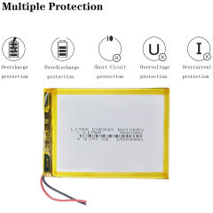 BIHUADE 306080 Li-polymer battery 3.7V 2500mah large-capacity battery Liter Energy Battery