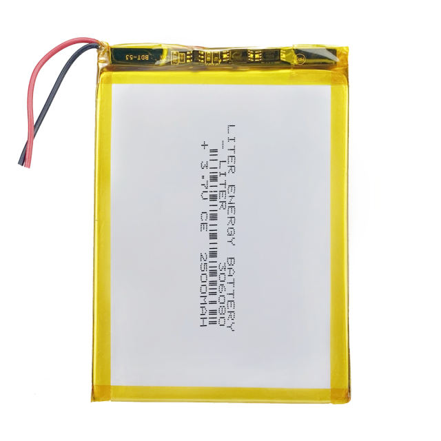 BIHUADE 306080 Li-polymer battery 3.7V 2500mah large-capacity battery Liter Energy Battery