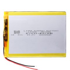 357090 3.7v 4000mah Liter energy battery Lithium Polymer Battery With Board For Tablet Pc U25gt