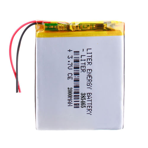 3.7V 2000mAh 385465 Liter energy battery Lithium Polymer Li-Po li ion Rechargeable Battery cells For Mp3 MP4 MP5 GPS 7 inch