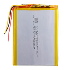 3 line 357090 3.7V 4000mah Liter energy battery Rechargeable Lithium Polymer Batteries for S18 7/8/9 inch Tablet PC