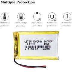 454261 1500mAh 3.7v polymer lithium battery Liter energy battery E Road, x10X20 Road, air, C430+430H, 430T 430P 430VE