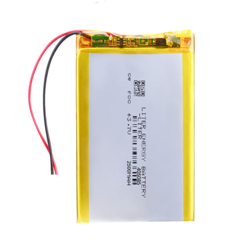 3.7V 2500mAh 405085 BIHUADE Lithium Polymer Rechargeable Battery cells For Mp3 MP4 MP5 GPS DVD mobile bluetooth Speaker