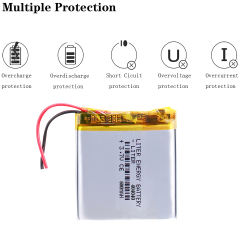 3.7V 600mAh 404040 BIHUADE Lithium Polymer Li-Po li ion Rechargeable Battery  For Mp3 MP4 MP5 GPS mobile bluetooth