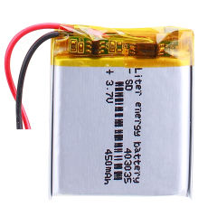 403035 450mAh 3.7V Liter energy battery Replacement Li-ion Lithium Polymer Battery for MP3 MP4 GPS MP5  Toys Smart Watch