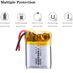 3.7V 150mAH 501525 Liter energy battery polymer lithium ion / Li-ion battery for smart watch,BLUE TOOTH,GPS,mp3,mp4,toy,speaker