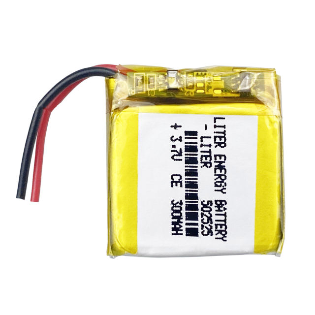 3.7v 300mAh 502525 Liter energy battery lithium li ion polymer rechargeable battery pack for digital products