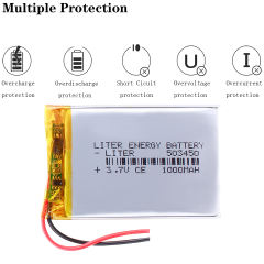 503450 3.7V 1000mAh Liter energy battery Lithium Polymer LiPo Rechargeable Battery li ion cells