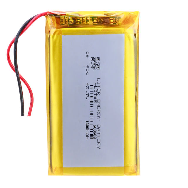 3.7V 503562 1200mah Liter energy battery Lithium Ion Polymer Battery For LED Flashlight Remote Controller