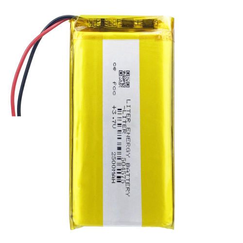 3.7V 504575 2500mah Liter energy battery lithium polymer battery for 7 inch MP4 MP5 navigator security products