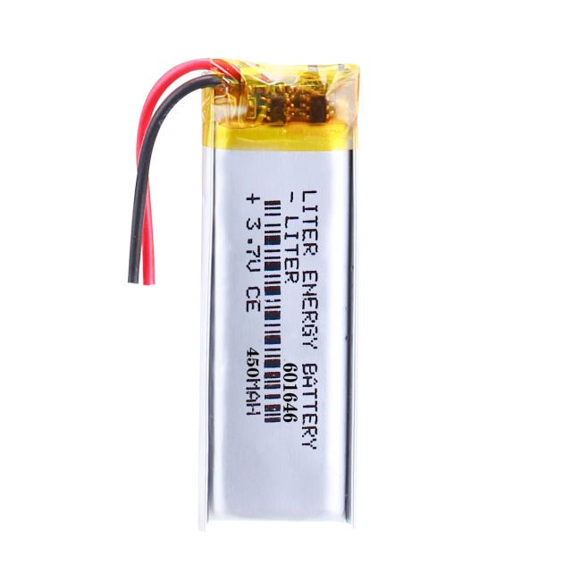 601646 450mAh 3.7V Liter energy battery Li-ion Lithium Polymer Battery for MP5  Toys Smart Watch