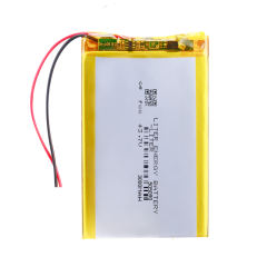 3.7V 3000mah polymer lithium battery 505090 for video communication transmitter module camera With three wires