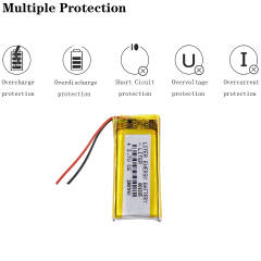 601535 3.7v 280MAH  Liter energy battery lithium polymer battery For MP3 Smart watch toys DVR Sports headphone