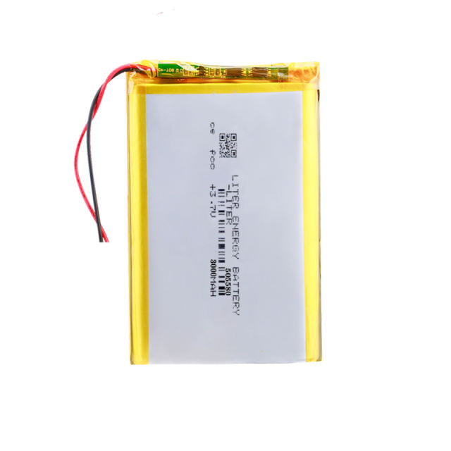 3.7V 3000mah polymer lithium battery 505080 for video communication transmitter module camera