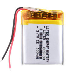 3.7V 602530 500mAh BIHUADE polymer lithium battery Rechargeable Li-ion Cell For microphone  Smart Watch Reading Pen Wireless Mice