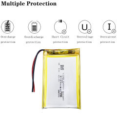 654060 3.7V 2000mAh Liter energy battery Rechargeable Lithium Polymer Battery For Mobile Power Bank DIY Tablet