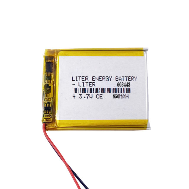 603443  3.7V 850MAH Liter energy battery Li-Po Rechargeable Battery For MP3 MP4 MP5 GPS E-book navigation