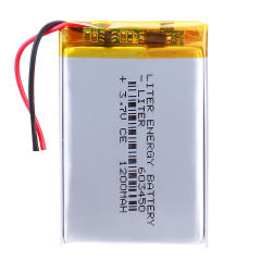 Size 603450 3.7V 1200mah BIHUADE Lithium polymer Battery For MP3 MP4 MP5 GSP DVD LED Light Camera Digital Products