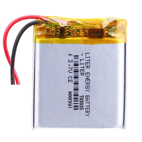 3.7V 703035 800mAh BIHUADE Polymer Lithium ion / Li-ion Battery For GPS Mp3 Mp4 Radio-controlled Electrical Device DVR CAM