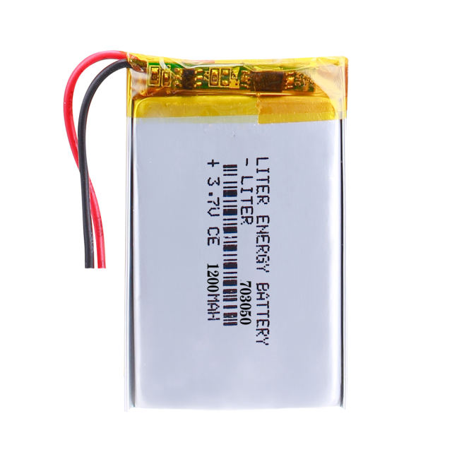 3.7V 703050 1200mah Liter energy battery Lithium Ion Polymer Battery For LED Flashlight Remote Controller