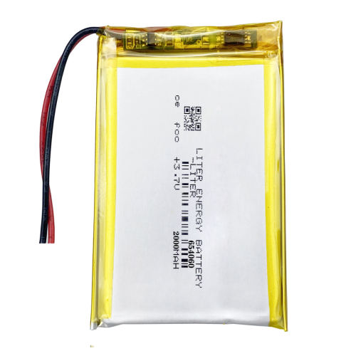 654060 3.7V 2000mAh Liter energy battery Rechargeable Lithium Polymer Battery For Mobile Power Bank DIY Tablet